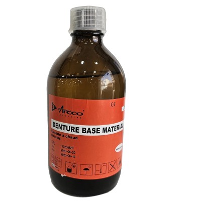 Résine - DENTURE BASE MATERIAL A CHAUD 500gr-500 ml