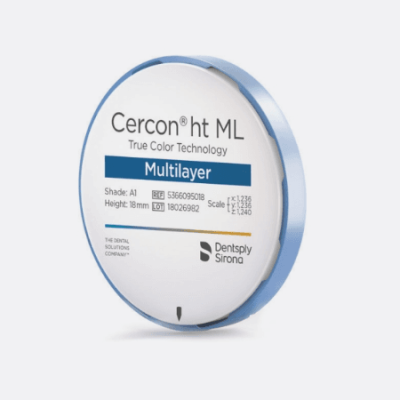 Cercon ht ML Zircone multicouche hautement translucide